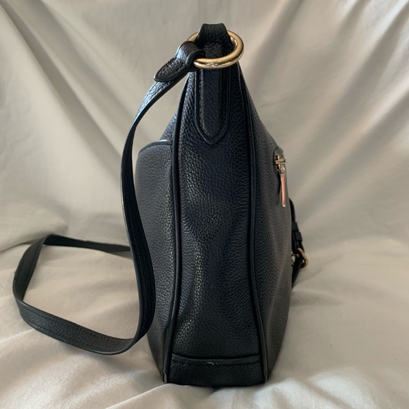 Coach black 'Chaise' pebbled leather crossbody bag/purse - Picture 6 of 14